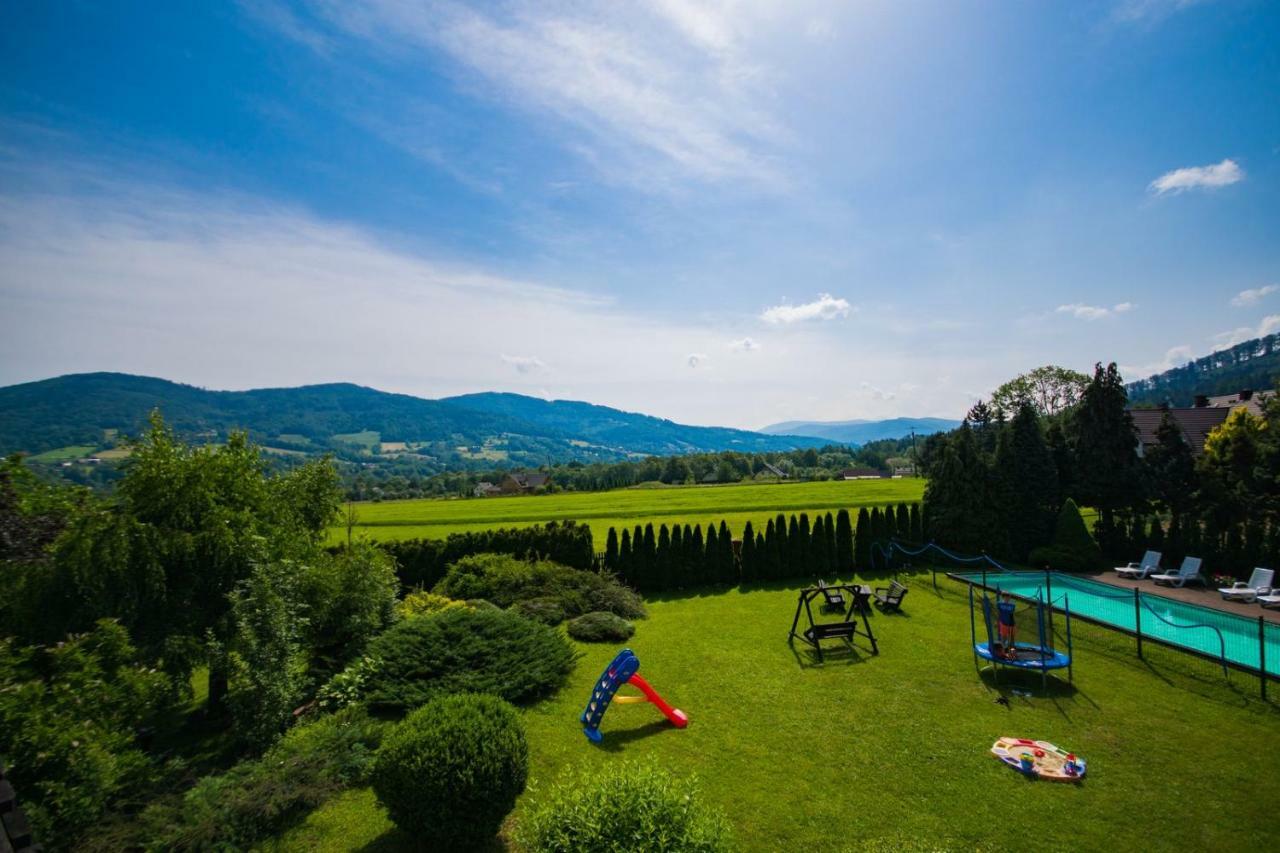 Dog Friendly Dom, Apartamenty Wichrowe Wzgorza Z Basenem Brenna Ustron Kültér fotó